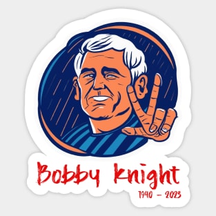 Bobby Knight Sticker